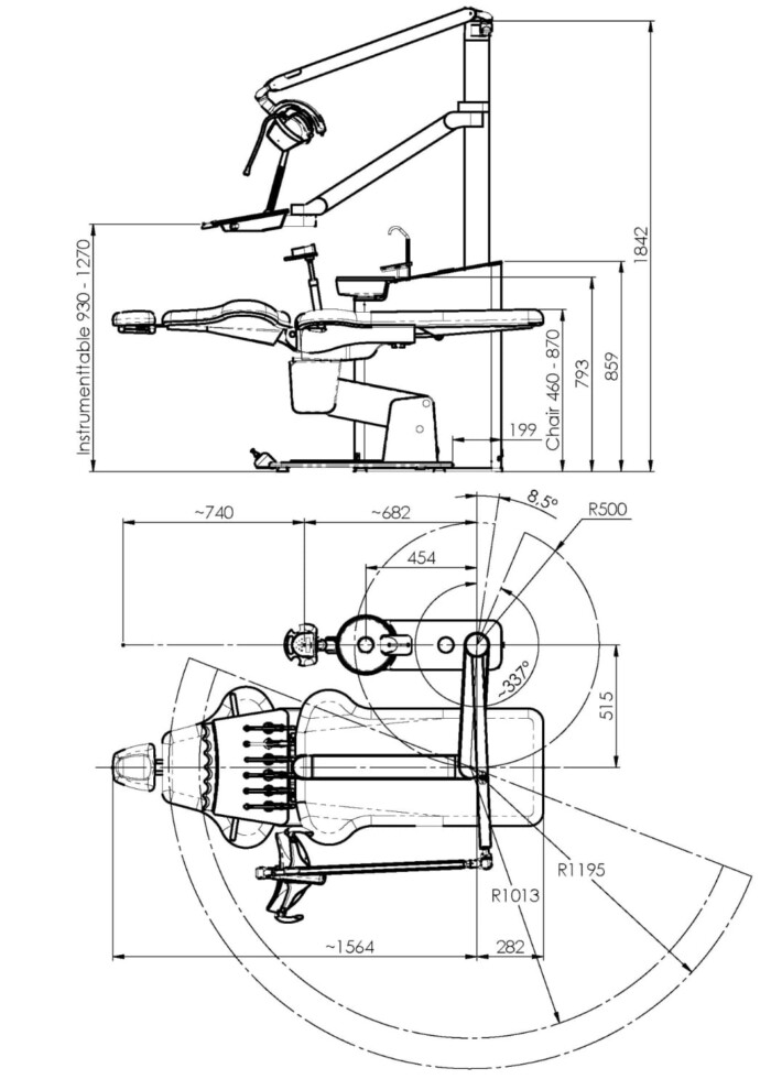 UnicLine S plan drawing