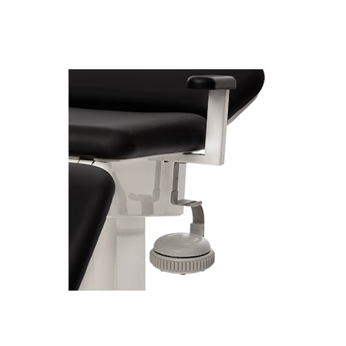 Armrest on Heka dental unit