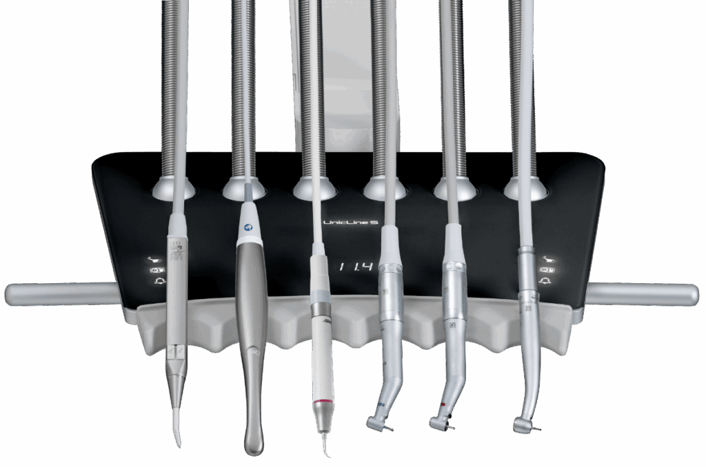 Heka I treatment unit in black glass