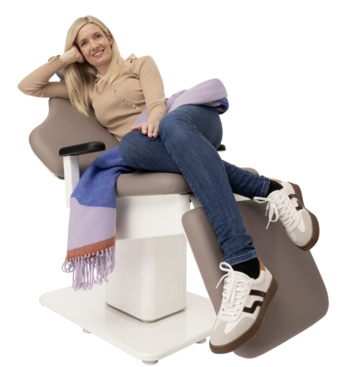 New Heka+ patient chair