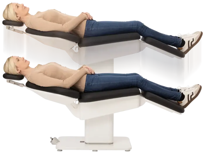 Heka+ patient chair lifting mechanism