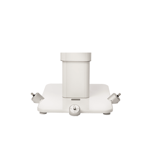 joysticks on the chair base plate